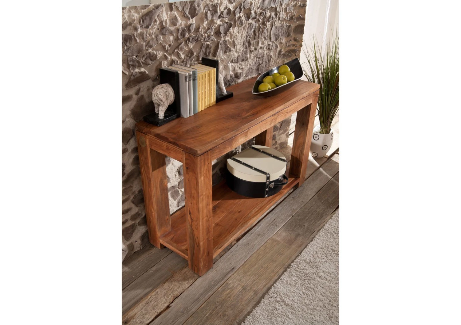 Console 115x40 Acacia Laqué Golden Honey SHAMAN #12 2 Console 115x40 Acacia Laqué Golden Honey SHAMAN #12 – Image 2