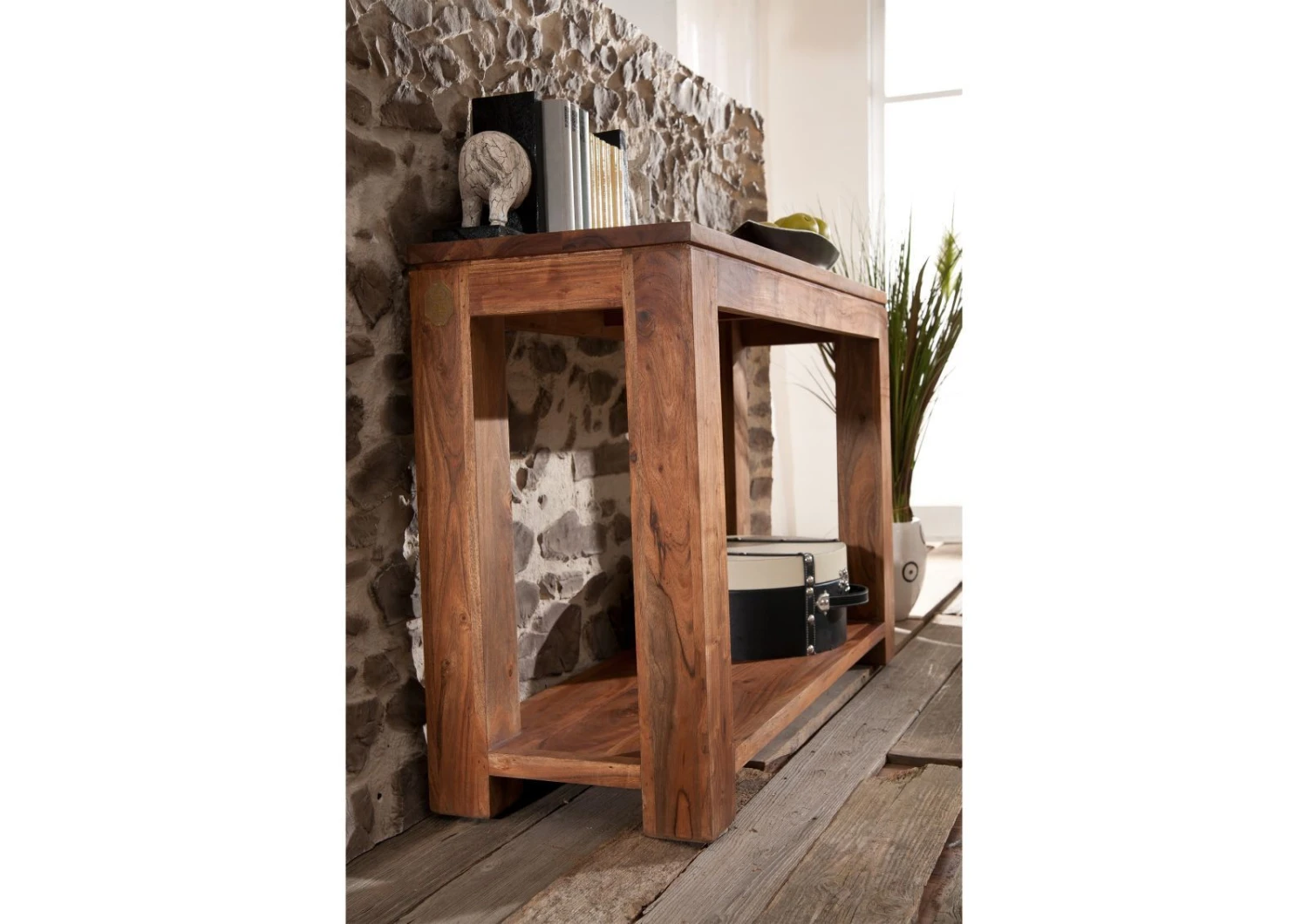 Console 115x40 Acacia Laqué Golden Honey SHAMAN #12 4 Console 115x40 Acacia Laqué Golden Honey SHAMAN #12 – Image 4