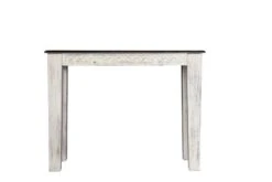 Console 110x40 Manguier Ciré Blanc Antique CASTLE-ANTIK #241 -Massivmoebel24 05 100 810 1015 9
