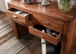 Console 110x40 Acacia Laqué Golden Honey SHAMAN #72 -Massivmoebel24 05 102 610 1042 4