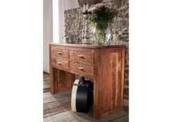 Console 110x40 Acacia Laqué Golden Honey SHAMAN #72 -Massivmoebel24 05 102 610 1042 5