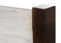 Lit Double 200x200 Manguier Ciré Blanc Antique CASTLE-ANTIK #404 -Massivmoebel24 05 638 810 1020 5