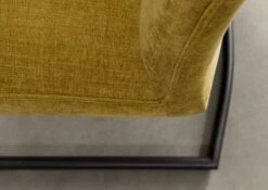 Chaise Cantilever Jaune SEATTLE #10 -Massivmoebel24 06 151 512 0010 6