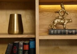 Buffet 103x43,5 Chêne Sauvage Huilé Bois Naturel CARDIFF #120 -Massivmoebel24 06 310 030 0020 5