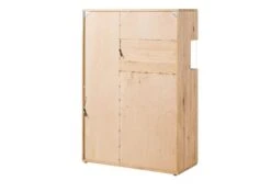 Buffet 103x43,5 Chêne Sauvage Huilé Bois Naturel CARDIFF #121 -Massivmoebel24 06 310 030 0021 11