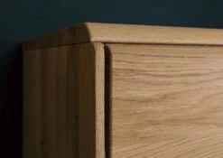 Buffet 103x43,5 Chêne Sauvage Huilé Bois Naturel CARDIFF #121 -Massivmoebel24 06 310 030 0021 5