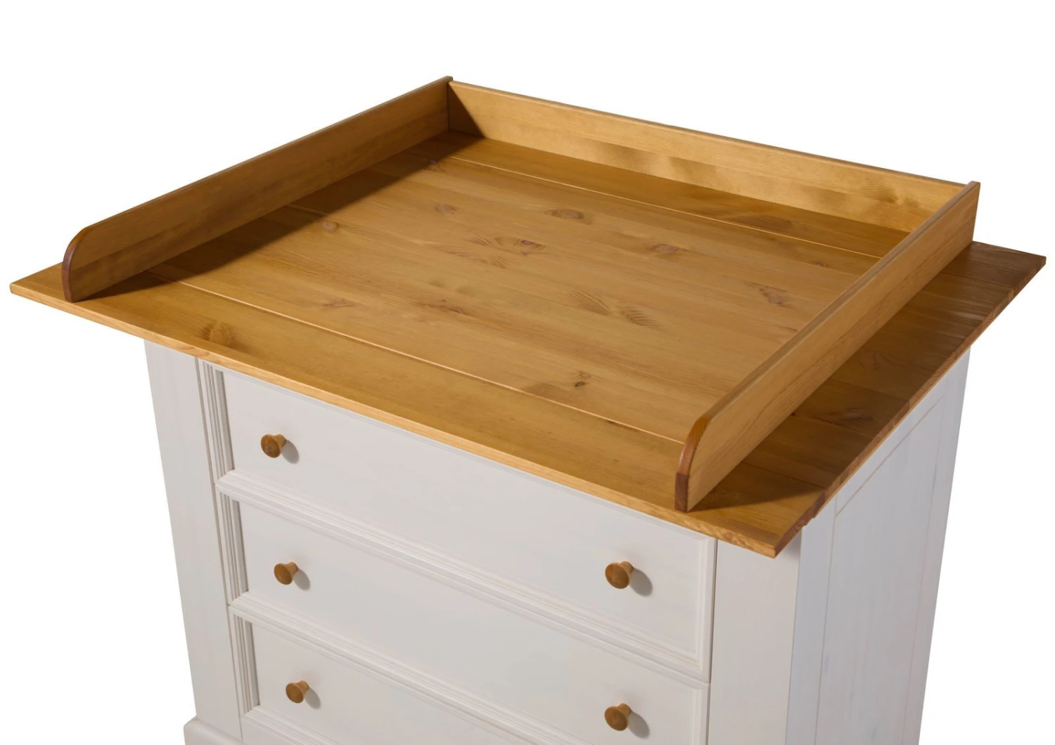 Table à Langer 109x80 Pin Ciré Blanc HANNA #13 3 Table à Langer 109x80 Pin Ciré Blanc HANNA #13 – Image 3