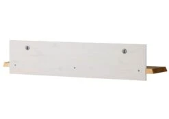 Étagère Murale 99x21 Pin Ciré Blanc HANNA #12 17 Étagère Murale 99x21 Pin Ciré Blanc HANNA #12 -Massivmoebel24 06 350 319 0701 11