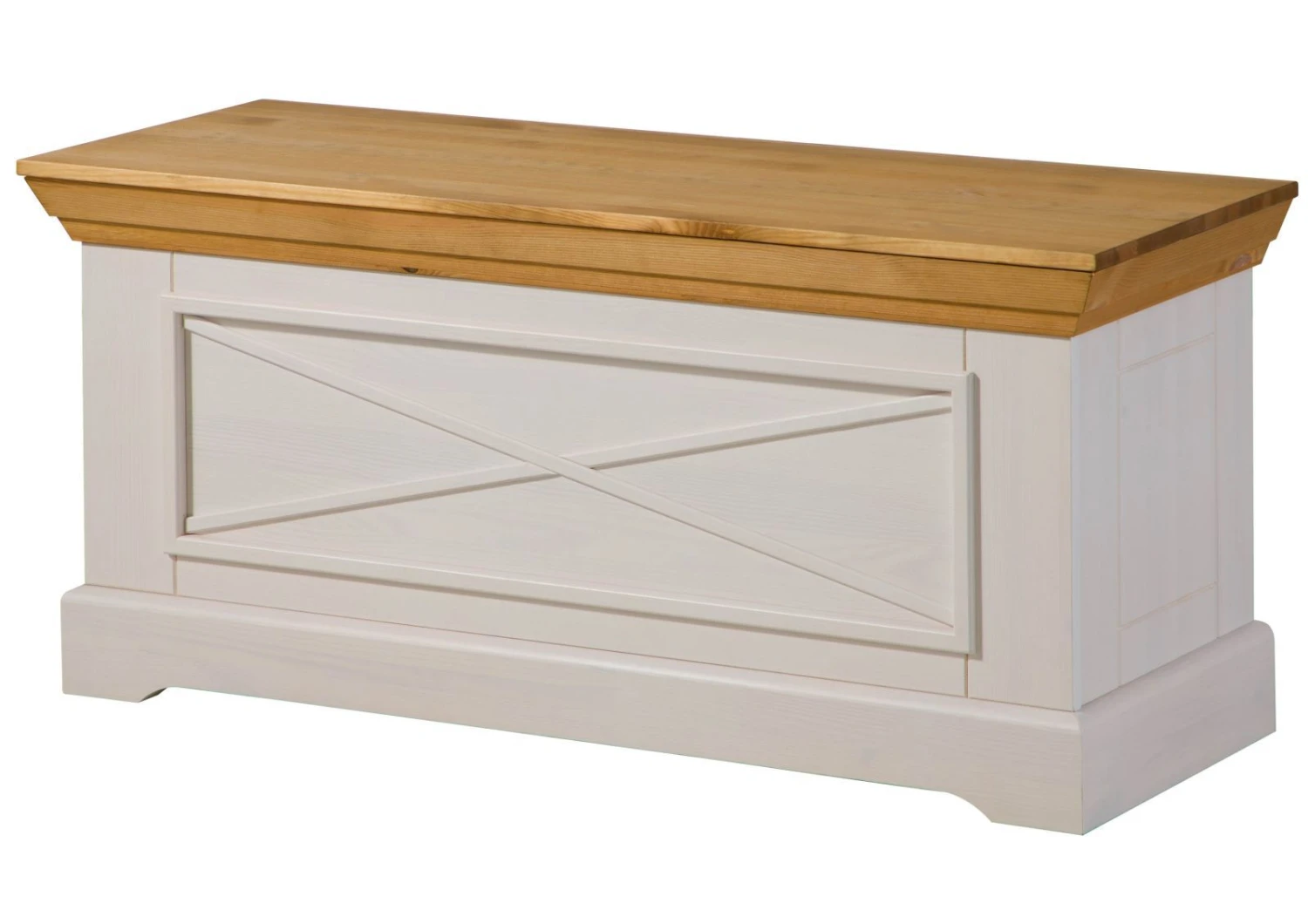 Coffre 109x42 Pin Ciré Blanc HANNA #14 9 Coffre 109x42 Pin Ciré Blanc HANNA #14 – Image 9