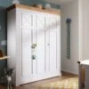 Armoire 165x60 Pin Ciré Blanc HANNA #10