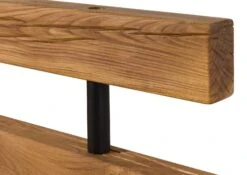 Lit En Poutres De Chêne Sauvage Huilé Naturel 140x200 - OSLO # 140 12 Lit En Poutres De Chêne Sauvage Huilé Naturel 140x200 - OSLO # 140 -Massivmoebel24 06 634 207 0100 4