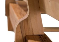 Lit Double 140x200 Chêne Sauvage Huilé Bois Naturel KRAKAU #201 -Massivmoebel24 06 634 704 0011 5