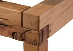 Lit Double 140x200 Chêne Sauvage Huilé Bois Naturel KRAKAU #201 -Massivmoebel24 06 634 704 0011 7