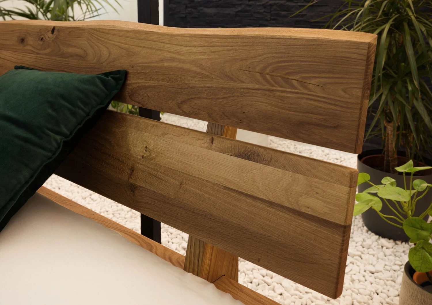 Lit Double Avec Tiroirs 140x200 Chêne Sauvage Huilé Tabac JANGALI #310 4 Lit Double Avec Tiroirs 140x200 Chêne Sauvage Huilé Tabac JANGALI #310 – Image 4