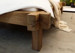 Lit Double Avec Tiroirs 140x200 Chêne Sauvage Huilé Tabac JANGALI #310 14 Lit Double Avec Tiroirs 140x200 Chêne Sauvage Huilé Tabac JANGALI #310 -Massivmoebel24 06 634 771 7210 6