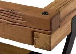 Lit En Poutres De Chêne Sauvage Huilé Naturel 160x200 - OSLO # 160 13 Lit En Poutres De Chêne Sauvage Huilé Naturel 160x200 - OSLO # 160 -Massivmoebel24 06 636 207 0160 5