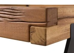 Lit En Poutres De Chêne Sauvage Huilé Naturel 160x200 - OSLO # 160 15 Lit En Poutres De Chêne Sauvage Huilé Naturel 160x200 - OSLO # 160 -Massivmoebel24 06 636 207 0160 7