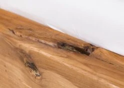 Lit En Poutres De Chêne Sauvage Huilé Naturel 160x200 - BERGEN # 160 -Massivmoebel24 06 636 281 0160 07