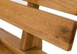 Lit Double 160x200 Chêne Sauvage Huilé Bois Naturel KRAKAU #202 -Massivmoebel24 06 636 704 0012 3