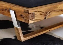 Lit Double 160x200 Chêne Sauvage Huilé Bois Naturel SALZBURG #101 -Massivmoebel24 06 636 772 0502 4