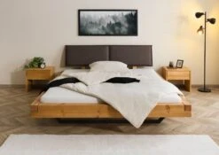 Lit Épicéa 200x200 Teinté / Huilé Naturel FICHTELBERG #13 13 Lit Épicéa 200x200 Teinté / Huilé Naturel FICHTELBERG #13 -Massivmoebel24 06 638 577 0012 03