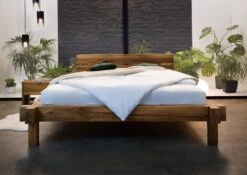 Lit Double 180x200 Chêne Sauvage Huilé Tabac JANGALI #312 11 Lit Double 180x200 Chêne Sauvage Huilé Tabac JANGALI #312 -Massivmoebel24 06 638 771 7212 4