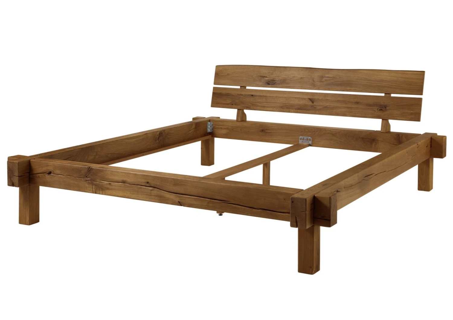 Lit Double 180x200 Chêne Sauvage Huilé Tabac JANGALI #312 8 Lit Double 180x200 Chêne Sauvage Huilé Tabac JANGALI #312 – Image 8