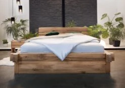 Lit Double Avec Tiroirs 180x200 Chêne Sauvage Huilé Bianco JANGALI #201 11 Lit Double Avec Tiroirs 180x200 Chêne Sauvage Huilé Bianco JANGALI #201 -Massivmoebel24 06 638 771 9102 4