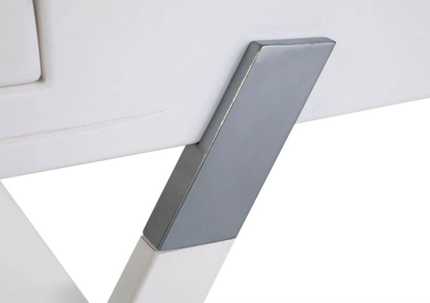 Lit Double 200x200 Épicéa Laqué Blanc VANCOUVER #716 4 Lit Double 200x200 Épicéa Laqué Blanc VANCOUVER #716 – Image 4