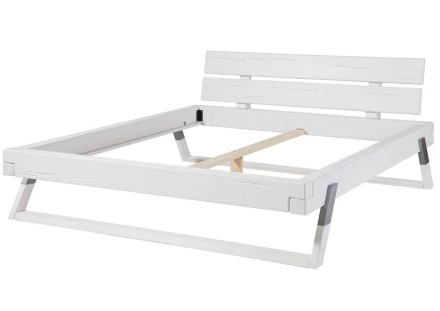 Lit Double 200x200 Épicéa Laqué Blanc VANCOUVER #716 9 Lit Double 200x200 Épicéa Laqué Blanc VANCOUVER #716 – Image 9