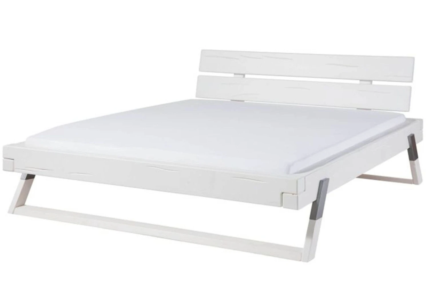 Lit Double 200x200 Épicéa Laqué Blanc VANCOUVER #716 11 Lit Double 200x200 Épicéa Laqué Blanc VANCOUVER #716 – Image 11