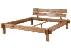 Lit 200x200 Poutre De Chêne Lombard Naturel Huilé JANGALI # 723 16 Lit 200x200 Poutre De Chêne Lombard Naturel Huilé JANGALI # 723 -Massivmoebel24 06 640 771 7023 9