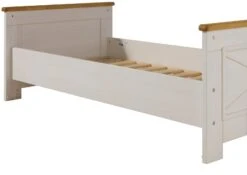 Planche Slatérales Pour Lit De Bébé évolutif 139x2 Pin Ciré Blanc HANNA #16