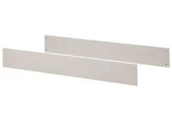 Planche Slatérales Pour Lit De Bébé évolutif 139x2 Pin Ciré Blanc HANNA #16 -Massivmoebel24 06 645 319 0801 11