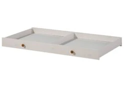 Lit Bébé Avec Tiroirs 138x73,5 Pin Ciré Blanc HANNA #17