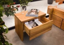 Table De Nuit 50x35 Chêne Sauvage Huilé Bois Naturel JANGALI #719 13 Table De Nuit 50x35 Chêne Sauvage Huilé Bois Naturel JANGALI #719 -Massivmoebel24 06 680 771 7019 4