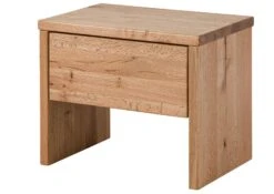 Table De Nuit 50x35 Chêne Lombard Huilé JANGALI #729 -Massivmoebel24 06 680 771 7029 9