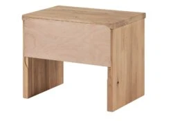 Table De Nuit 50x35 Chêne Sauvage Huilé Bianco JANGALI #119 -Massivmoebel24 06 680 771 7119 11