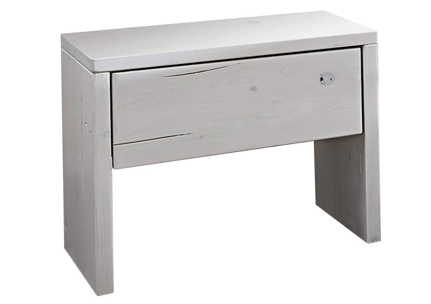 Table De Nuit 50x33 Épicéa Laqué Blanc VANCOUVER #700 2 Table De Nuit 50x33 Épicéa Laqué Blanc VANCOUVER #700 – Image 2