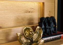 Étagère Murale 123x25 Chêne Sauvage Huilé Bois Naturel CARDIFF #150 -Massivmoebel24 06 900 030 0050 6