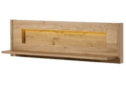 Étagère Murale 123x25 Chêne Sauvage Huilé Bois Naturel CARDIFF #150 -Massivmoebel24 06 900 030 0050 9