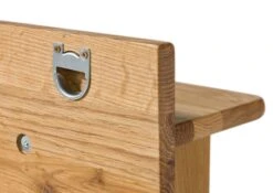 Portemanteau 81x24 Chêne Sauvage Huilé Bois Naturel LINZ #15 11 Portemanteau 81x24 Chêne Sauvage Huilé Bois Naturel LINZ #15 -Massivmoebel24 06 900 445 0015 02