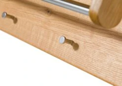 Portemanteau 81x24 Chêne Sauvage Huilé Bois Naturel LINZ #15 13 Portemanteau 81x24 Chêne Sauvage Huilé Bois Naturel LINZ #15 -Massivmoebel24 06 900 445 0015 04