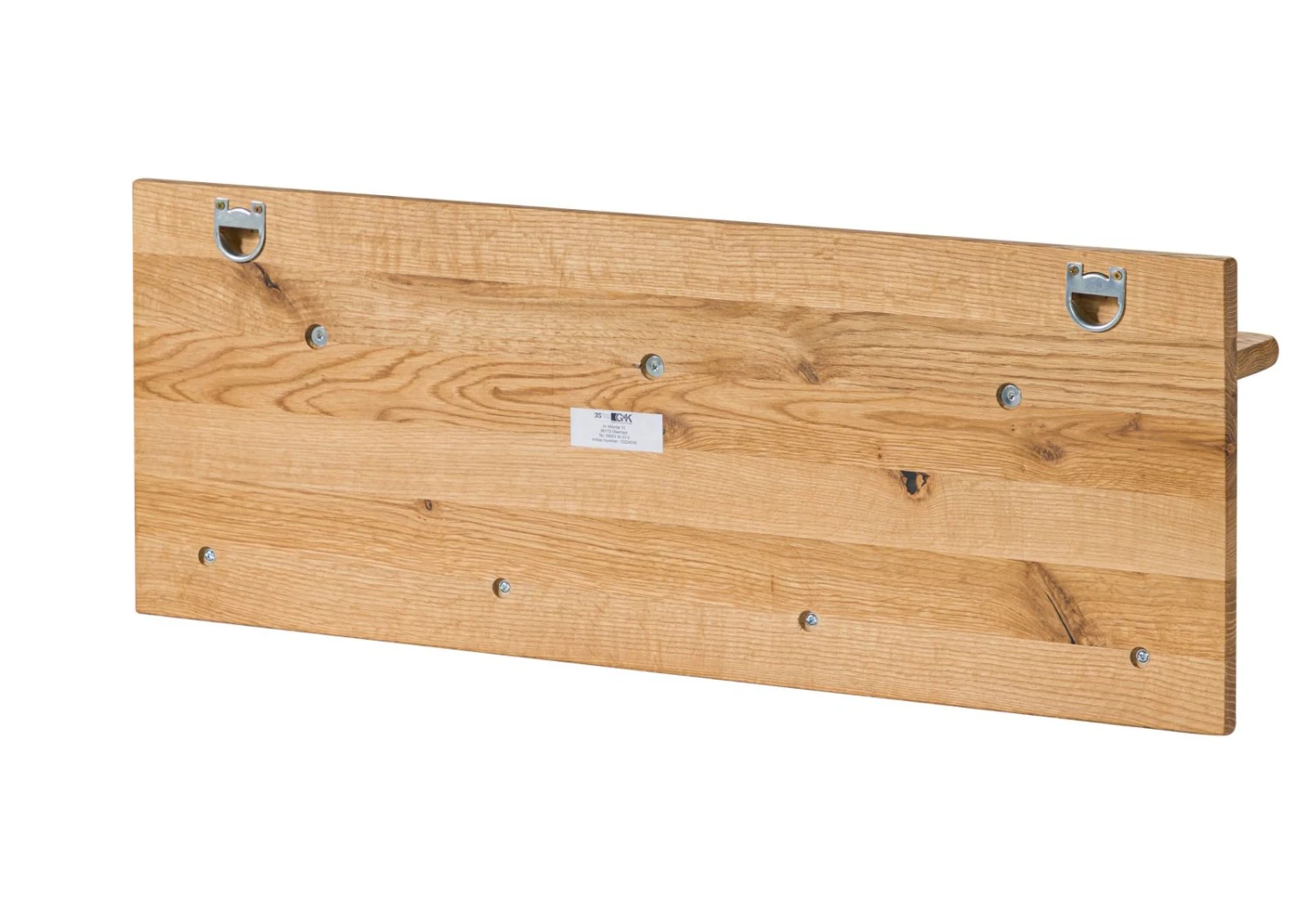 Portemanteau 81x24 Chêne Sauvage Huilé Bois Naturel LINZ #15 9 Portemanteau 81x24 Chêne Sauvage Huilé Bois Naturel LINZ #15 – Image 9