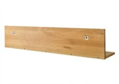 Étagère Murale 120x22x24cm - Bois De Chêne Sauvage Naturel Huilé - KENT #112 -Massivmoebel24 06 900 484 0012 11