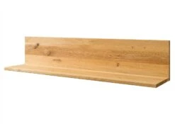 Étagère Murale 120x22x24cm - Bois De Chêne Sauvage Naturel Huilé - KENT #112 -Massivmoebel24 06 900 484 0012 9