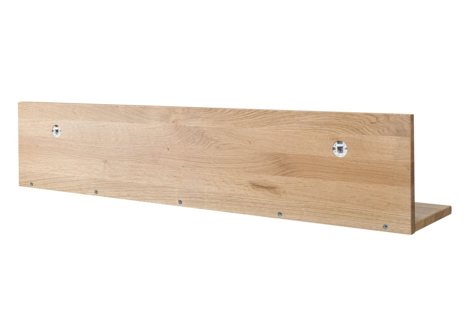 Étagère Murale Chêne Sauvage 120x22x24 Blanchi Huilé KENT # 212 9 Étagère Murale Chêne Sauvage 120x22x24 Blanchi Huilé KENT # 212 – Image 9