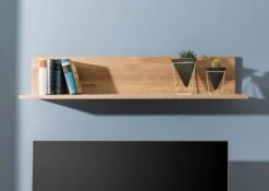 Étagère Murale Chêne Sauvage 120x22x24 Blanchi Huilé KENT # 212 11 Étagère Murale Chêne Sauvage 120x22x24 Blanchi Huilé KENT # 212 -Massivmoebel24 06 900 484 1012 3