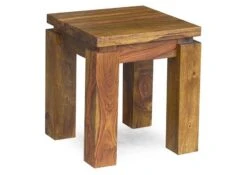 Table D'appoint 40x40 Palissandre Laqué Life Honey METRO LIFE #166