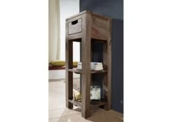 Table D'appoint 29x29 Palissandre Huilé Gris Taupe NATURE GREY #32 10 Table D'appoint 29x29 Palissandre Huilé Gris Taupe NATURE GREY #32 -Massivmoebel24 09 100 550 0032 5